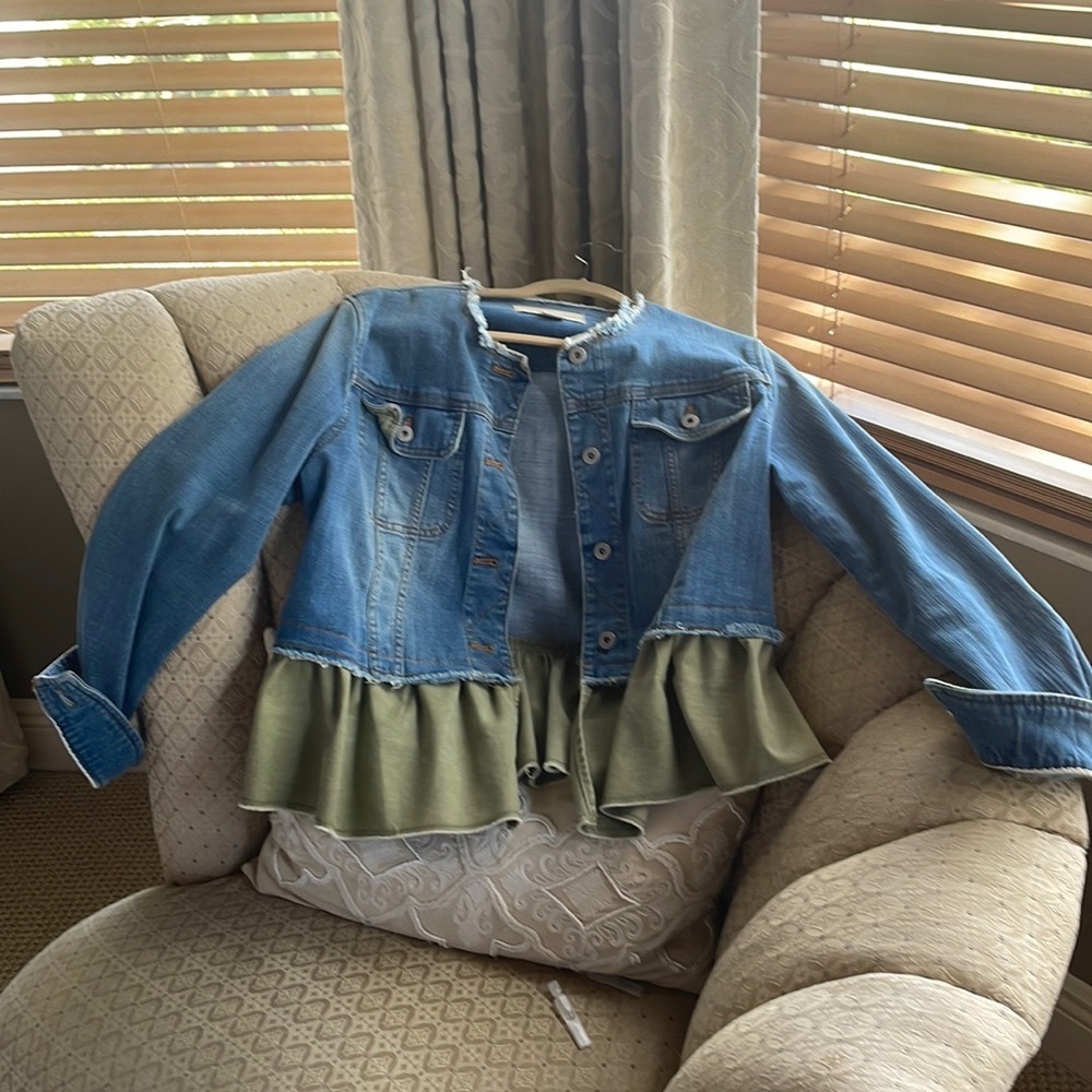 Trendy Jean jacket.